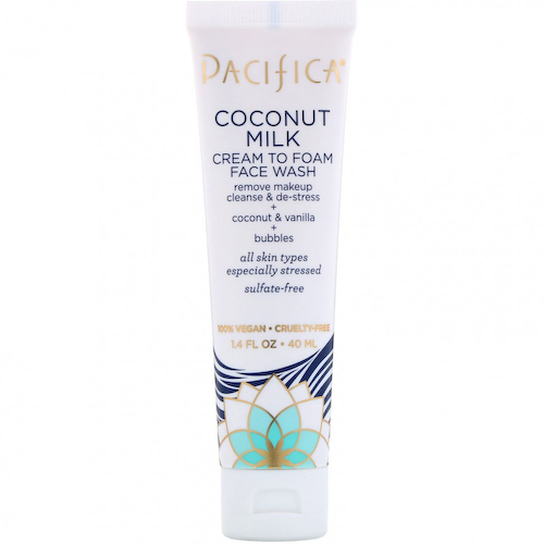 Pacifica, Coconut Milk, очищающая крем-пенка для лица, 40 мл (1,4 жидк. унции) #1