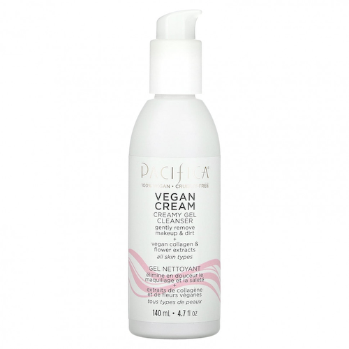 Pacifica, Vegan Cream, крем-гель для умывания, 140 мл (4,7 жидк. Унции) #1