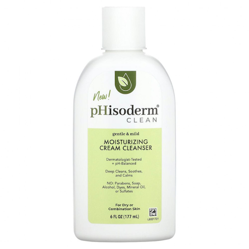 pHisoderm, Clean, увлажняющий очищающий крем, для сухой и комбинированной кожи, 177 мл (6 жидк. Унций) #1