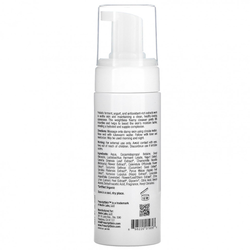 PrescriptSkin, Очищающая пенка с пробиотиками, 160 мл (5,4 жидк. Унции) #1