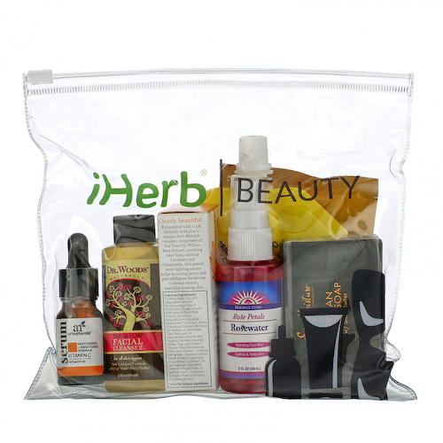 Promotional Products, iHerb Beauty Bag, набор из 7 предметов #1