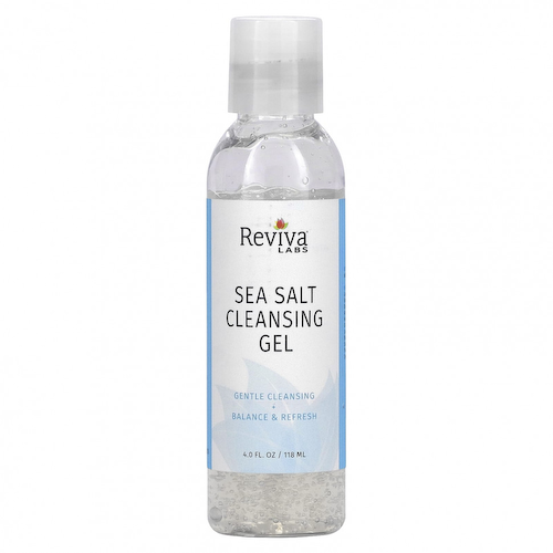 Reviva Labs, Sea Salt Cleansing Gel, 4 fl oz (118 ml) #1