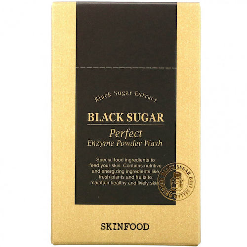 Skinfood, Black Sugar, идеальный энзимный порошок для стирки, 30 пакетиков по 1,2 г (0,04 жидк. Унции) #1