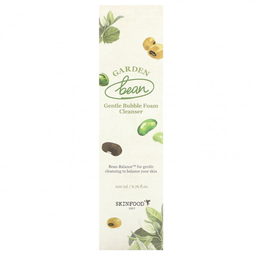 SKINFOOD, Garden Bean, мягкая пенка для умывания, 200 мл (6,76 жидк. Унции) #1