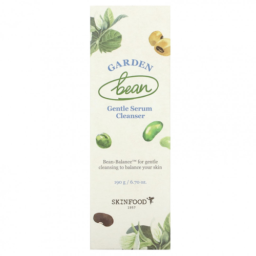 SKINFOOD, Garden Bean, нежная очищающая сыворотка, 190 г (6,7 унции) #1