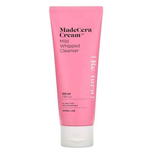 SkinRx Lab, MadeCera Cream, мягкое очищающее средство со взбитыми сливками, 100 мл (3,38 жидк. Унции) #1