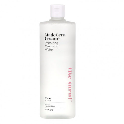 SkinRx Lab, MadeCera Cream, Repairing Cleansing Water, 16.9 fl oz (500 ml) #1