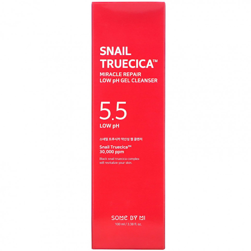 Some By Mi, Snail Truecica, Гель для умывания Miracle Repair с низким pH, 3,38 жидких унций (100 мл) #1