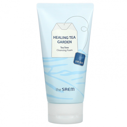 The Saem, Healing Tea Garden, очищающая пенка с чайным деревом, 150 мл (5,07 жидк. Унции) #1