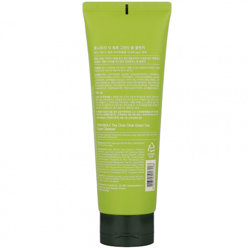 Tony Moly, The Chok Chok Green Tea, Очищающая пенка, 150 мл #1