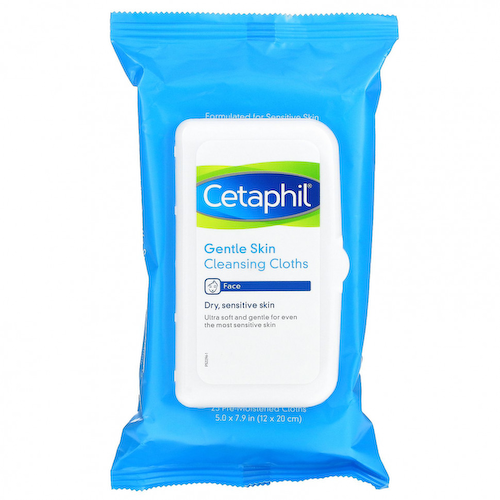 Cetaphil, Влажные салфетки для деликатного очищения, 25 шт. #1