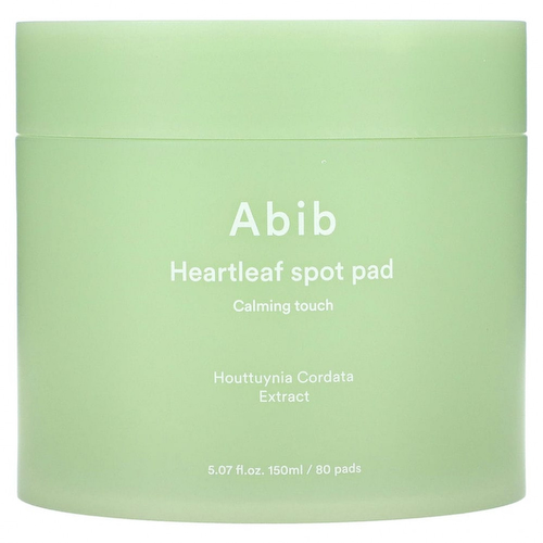 Abib, Heartleaf Spot Pad, 80 тампонов, 150 мл (5,07 жидк. Унции) #1