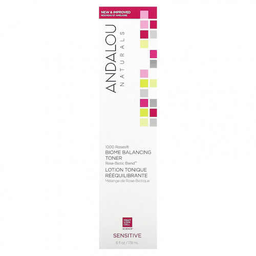 Andalou Naturals, 1000 Roses, балансирующий тоник Biome, для чувствительной кожи, 178 мл (6 жидк. Унций) #1