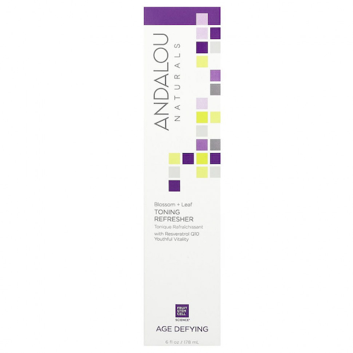 Andalou Naturals, освежающий тоник с экстрактами цветов и листьев, антивозрастное действие, 178 мл (6 жидк. унций) #1