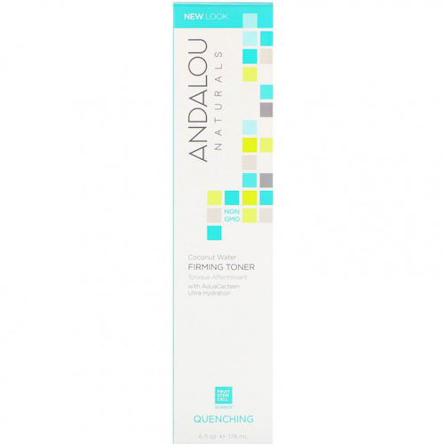 Andalou Naturals, Подтягивающий тоник с кокосовой водой, для охлаждения, 178 мл (6 жидких унций) #1