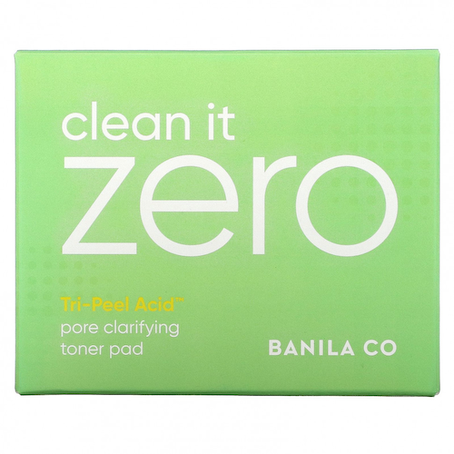Banila Co., Clean It Zero, Tri-Peel, тоник с кислотным очищением пор, 60 шт. #1