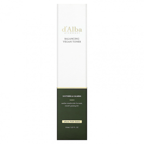 d'Alba, Балансирующий веганский тоник, 150 мл (5,07 жидк. Унции) #1