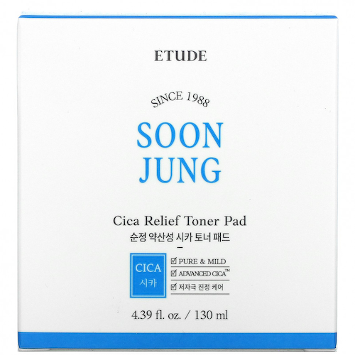 Etude, Soon Jung, тоник для губ Cica Releif, 130 мл (4,39 жидк. Унции) #1