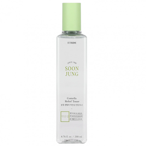 Etude, Soon Jung, тоник с центеллой, 200 мл (6,76 жидк. Унции) #1