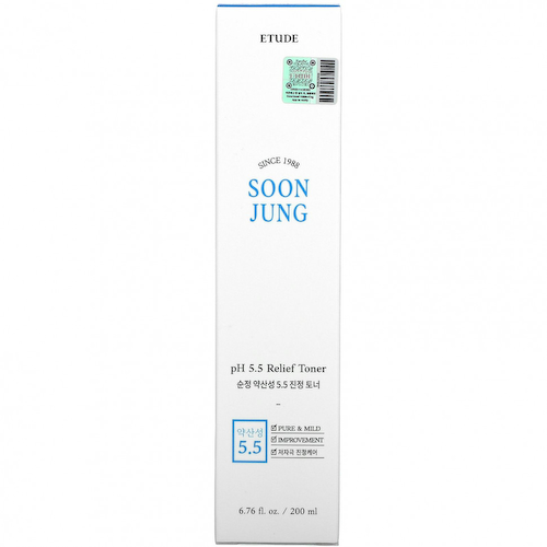 Etude, Soon Jung, успокаивающий тоник с pH 5,5, 200 мл (6,76 жидк. Унции) #1