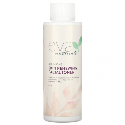 Eva Naturals, Восстанавливающий тоник для лица All In One, 6 унций #1