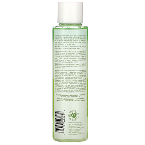 Freeman Beauty, English Willow Toner, Минимизатор пор, глубокое очищение, 6,1 жидких унций (180 мл) #1