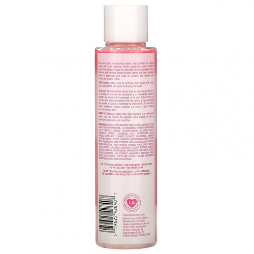 Freeman Beauty, Korean Cherry Blossom, тоник, сужающий поры, увлажняющий, 180 мл (6,1 жидк. Унции) #1
