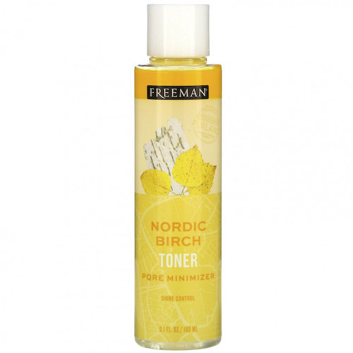 Freeman Beauty, Nordic Birch Toner, тоник для сужения пор, контроль блеска, 180 мл (6,1 жидк. Унции) #1