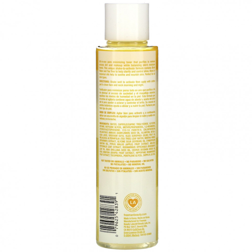 Freeman Beauty, Nordic Birch Toner, тоник для сужения пор, контроль блеска, 180 мл (6,1 жидк. Унции) #1