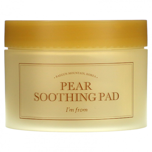 I'm From, Pear Soothing Pad, 60 подушечек, 125 мл (4,22 жидк. Унции) #1
