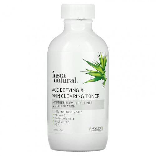 InstaNatural, Антивозрастной тоник для очищения кожи, 120 мл (4 жидк. Унции) #1