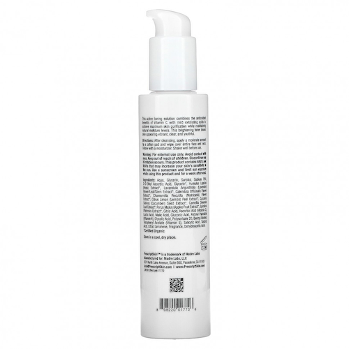 PrescriptSkin, осветляющий тонер с витамином C, 177 мл (6 унций) #1