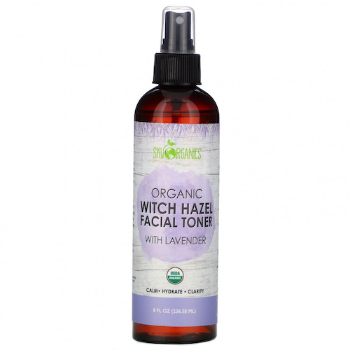Sky Organics, Органический тоник для лица с гамамелисом и лавандой, 8 жидких унций (236,58 мл) #1