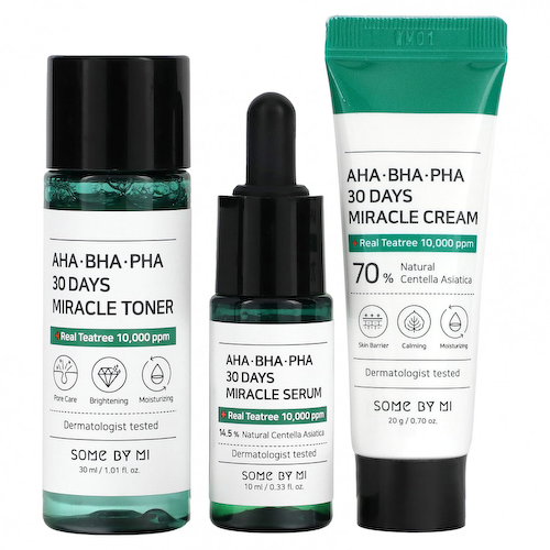 SOME BY MI, AHA BHA PHA 30 Days Miracle Travel Kit, набор из 3 предметов #1