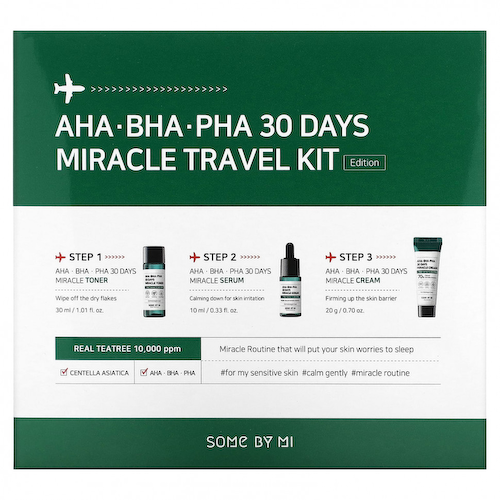 SOME BY MI, AHA BHA PHA 30 Days Miracle Travel Kit, набор из 3 предметов #1