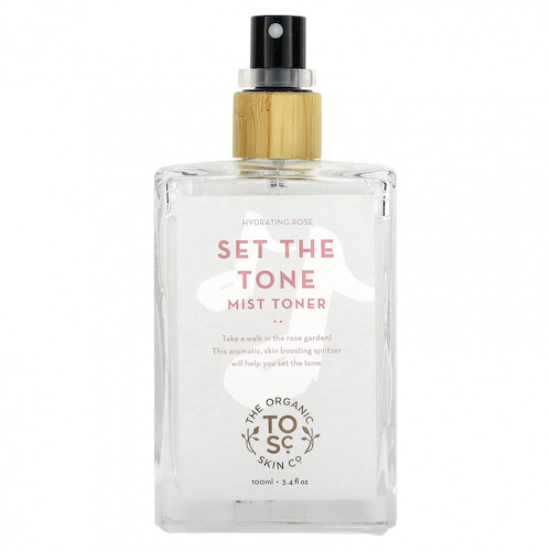 The Organic Skin Co., Set The Tone, тоник-спрей, увлажняющая роза, 100 мл (3,4 жидк. Унции) #1