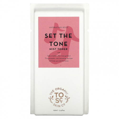 The Organic Skin Co., Set The Tone, тоник-спрей, увлажняющая роза, 100 мл (3,4 жидк. Унции) #1