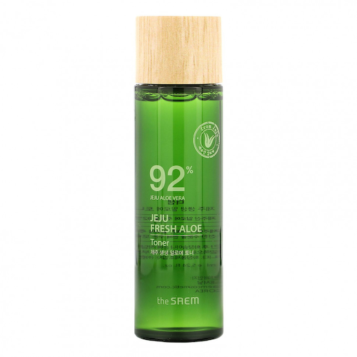 The Saem, Jeju Fresh Aloe, тоник с 92% алоэ вера, 155 мл (5,24 жидк. Унции) #1