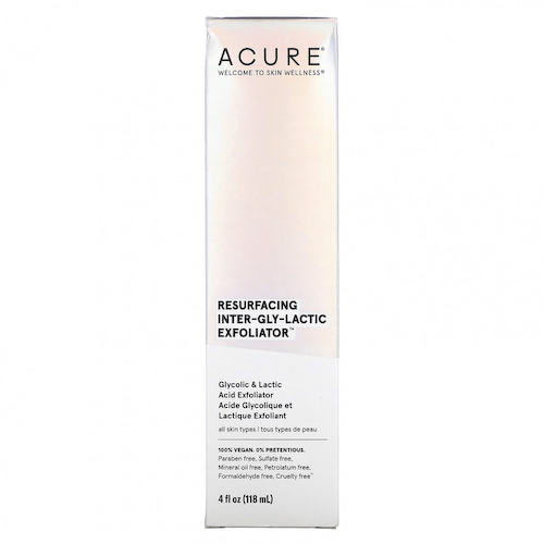 ACURE, Resurfacing, молочнокислый отшелушивающий раствор, 118 мл (4 жидк. Унции) #1