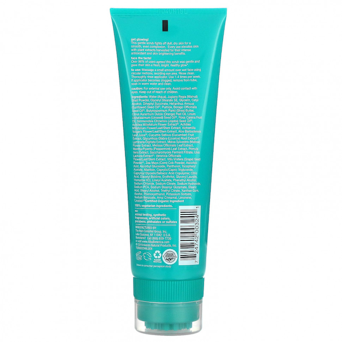 Alba Botanica, Even & Bright, ферментный скраб со швейцарским альпийским комплексом, 113 г (4 унции) #1
