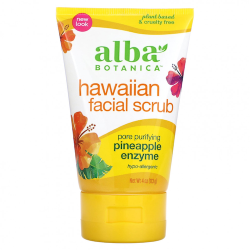 Alba Botanica, Гавайский скраб для лица, 113 г (4 унции) #1