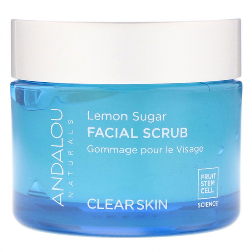 Andalou Naturals, Скраб для лица, лимон и сахар, очищение, 50 г (1,7 унции) #1