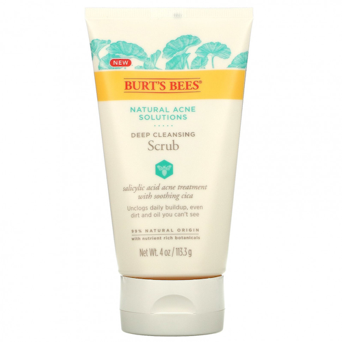 Burt's Bees, Глубоко очищающий скраб, 113,3 г (4 унции) #1