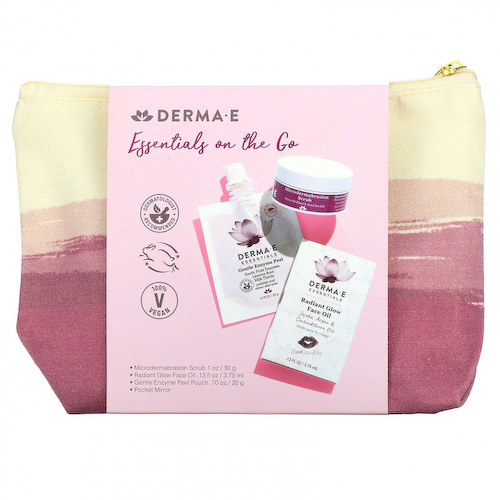 Derma E, Essentials on the Go, набор из 4 предметов #1