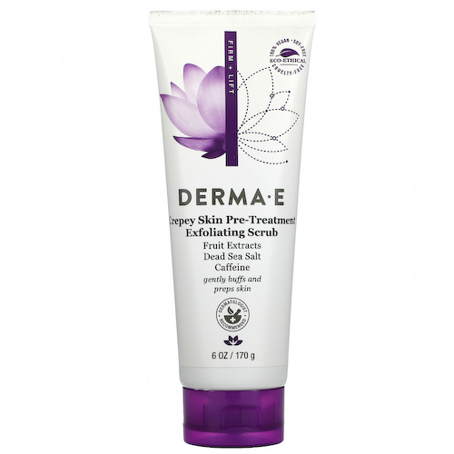 Derma E, Отшелушивающий скраб для предварительной обработки Crepey, 170 г (6 унций) #1