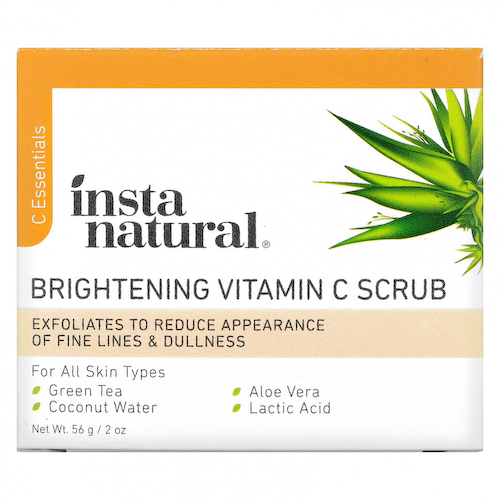 InstaNatural, осветляющий скраб с витамином C, 56 г (2 унции) #1