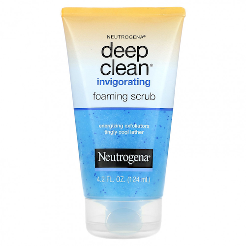 Neutrogena, Deep Clean, бодрящий пенный скраб, 124 мл (4,2 жидк. Унции) #1