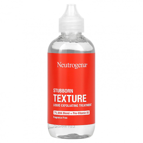 Neutrogena, Stubborn Texture, жидкое отшелушивающее средство, без отдушек, 127 мл (4,3 жидк. Унции) #1