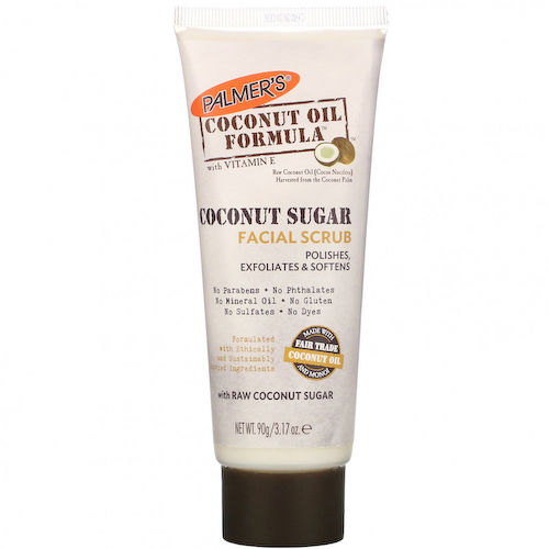 Palmer's, Coconut Oil Formula, Скраб для лица с кокосовым сахаром, 3,17 унции (90 г) #1