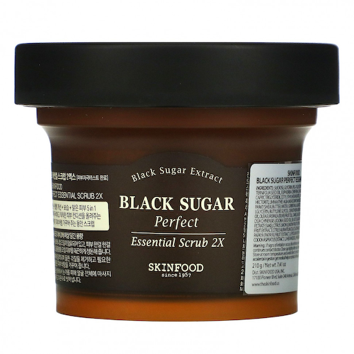 Skinfood, Black Sugar Perfect Essential Scrub 2X, 7.41 oz (210 g) #1